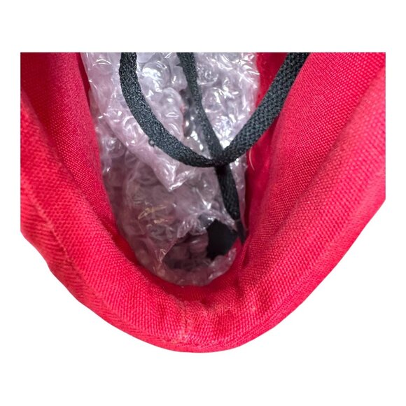 Converse All Star 164883C Chuck Taylor High Top Black Red Men's 10 Women's 12 - Picture 6 of 13